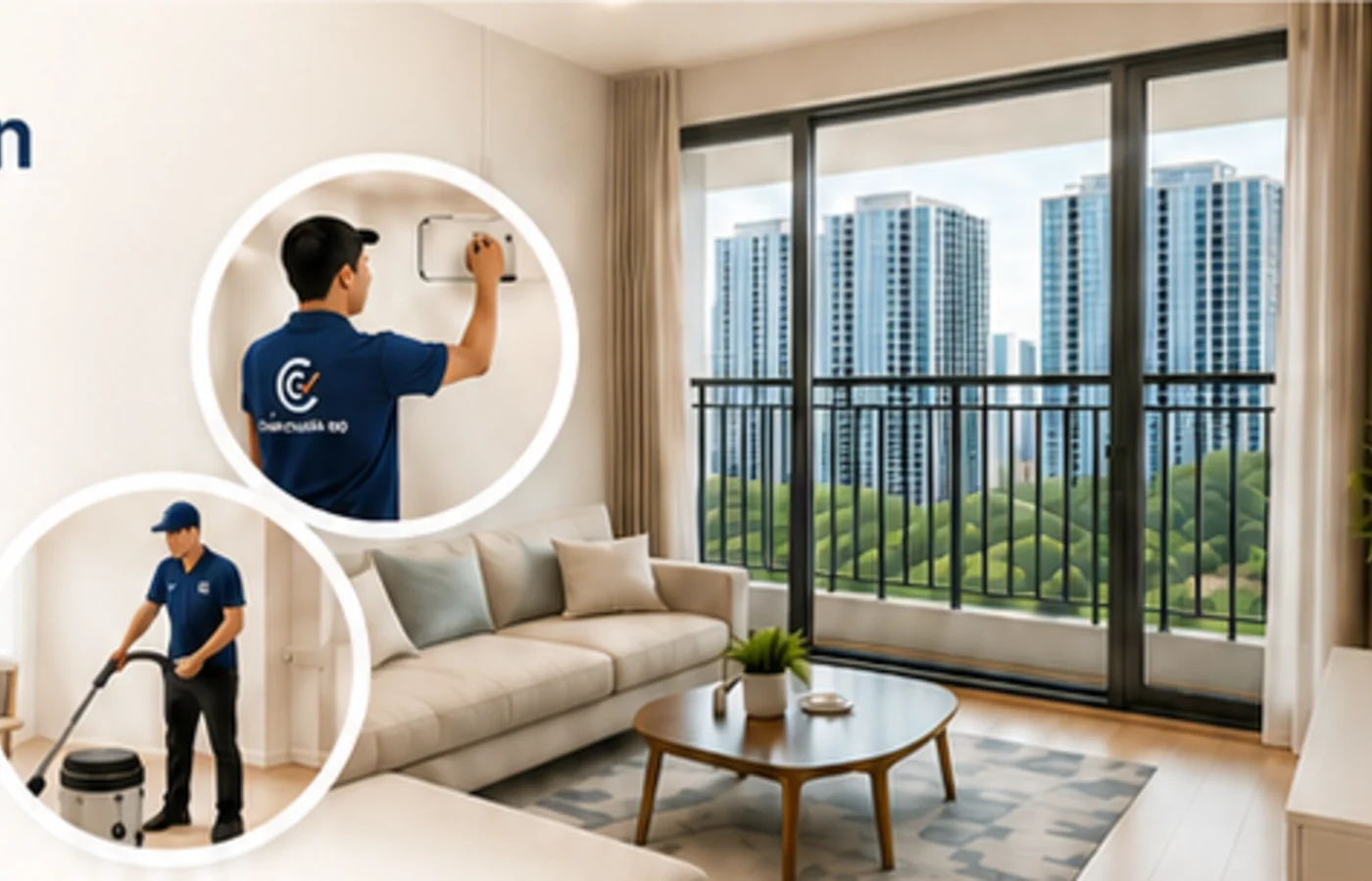 Căn hộ mới sạch và gọn